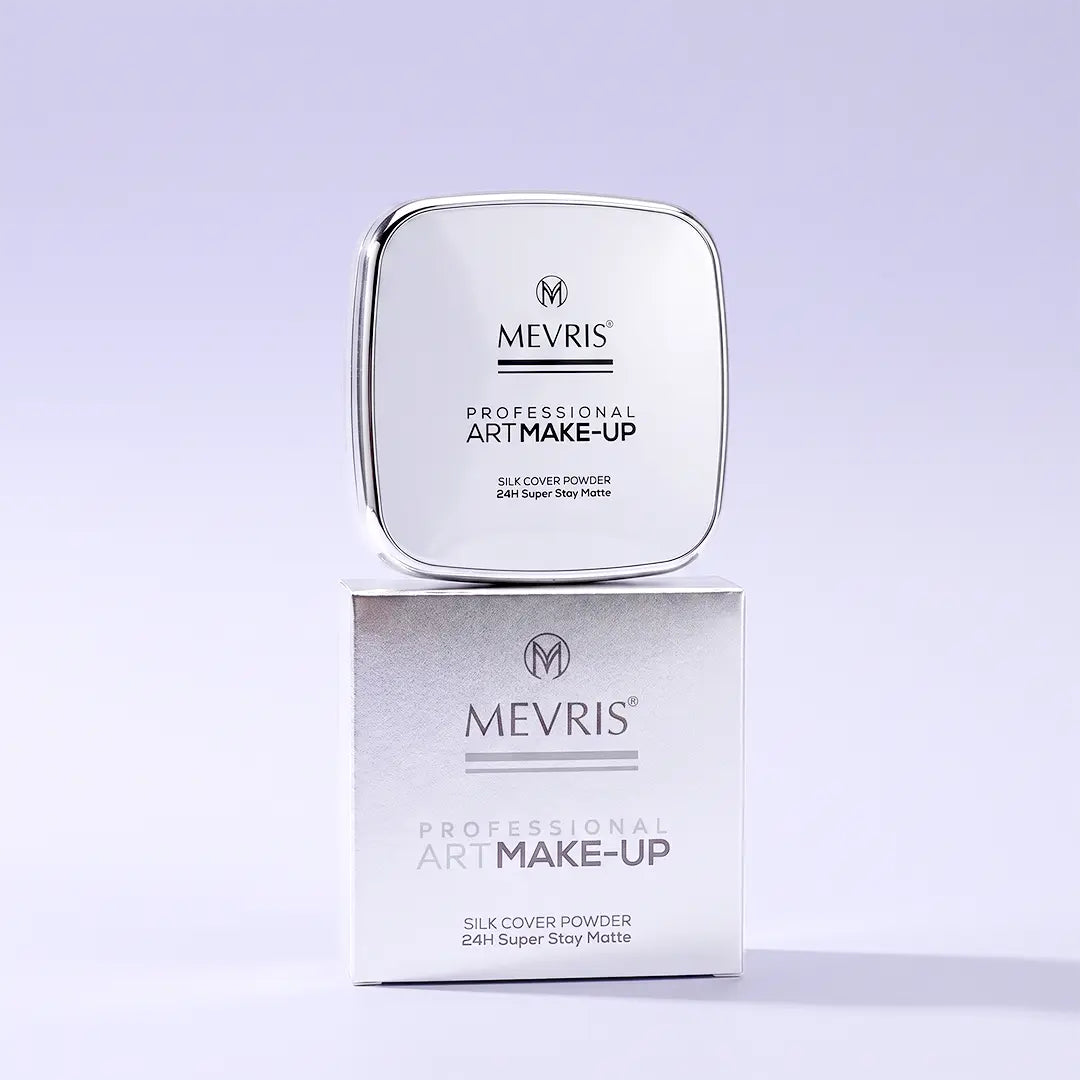 MEVRIS Silk Cover Powder – 24H Super Stay Matte - Rosy Skin