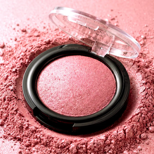 MEVRIS Pro Professional Blush On – Bronze N Bright Baked Powder (Shade ME-04)