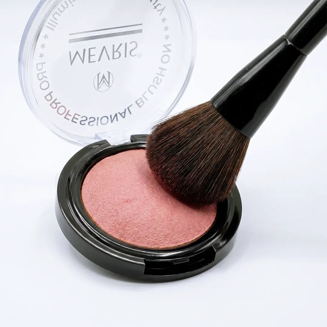 MEVRIS Pro Professional Blush On – Bronze N Bright Baked Powder (Shade ME-04)