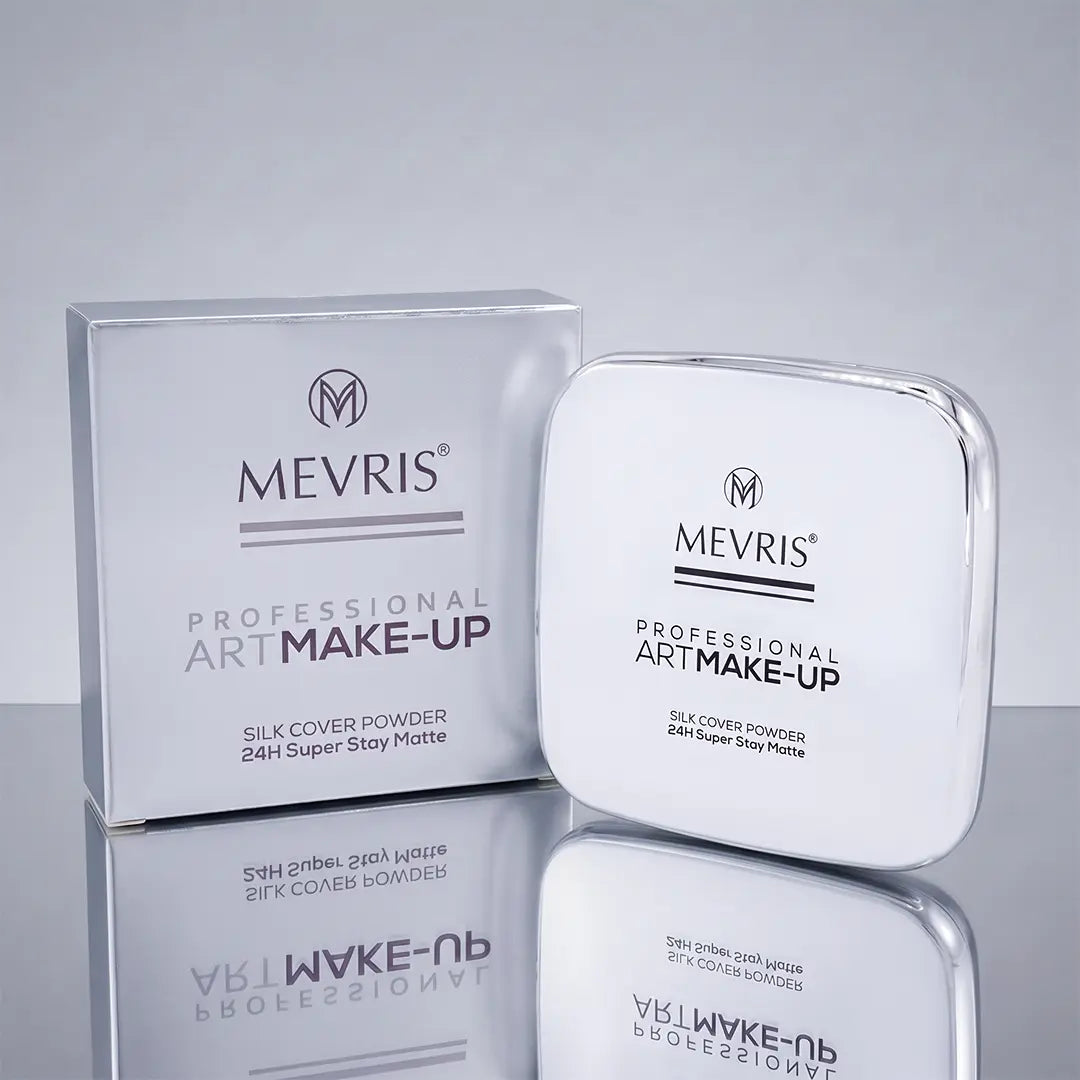 MEVRIS Silk Cover Powder – 24H Super Stay Matte - Medium Tan